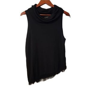 Robert Rodriguez 'Becca' Fringe Asymetrical Knit Top